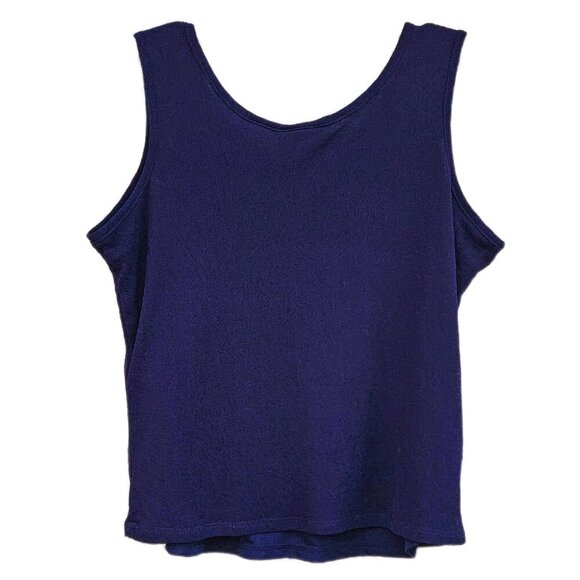 Kathy Ireland Dk Blue Tank with Liner - L - Picture 2 of 8